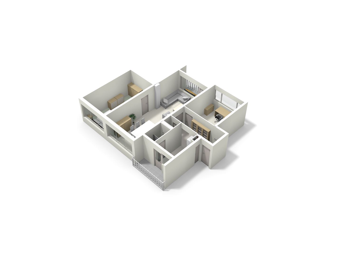 Te Huur 3 Kamer Appartement Pisanostraat In Eindhoven