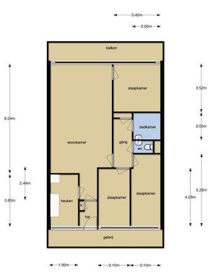 Te Huur 4 Kamer Appartement Belvdrebos In Zoetermeer