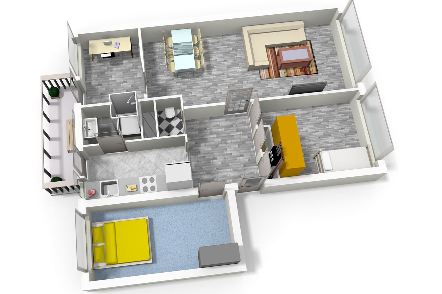 Te Huur 4 Kamer Appartement Verdistraat In Leiden