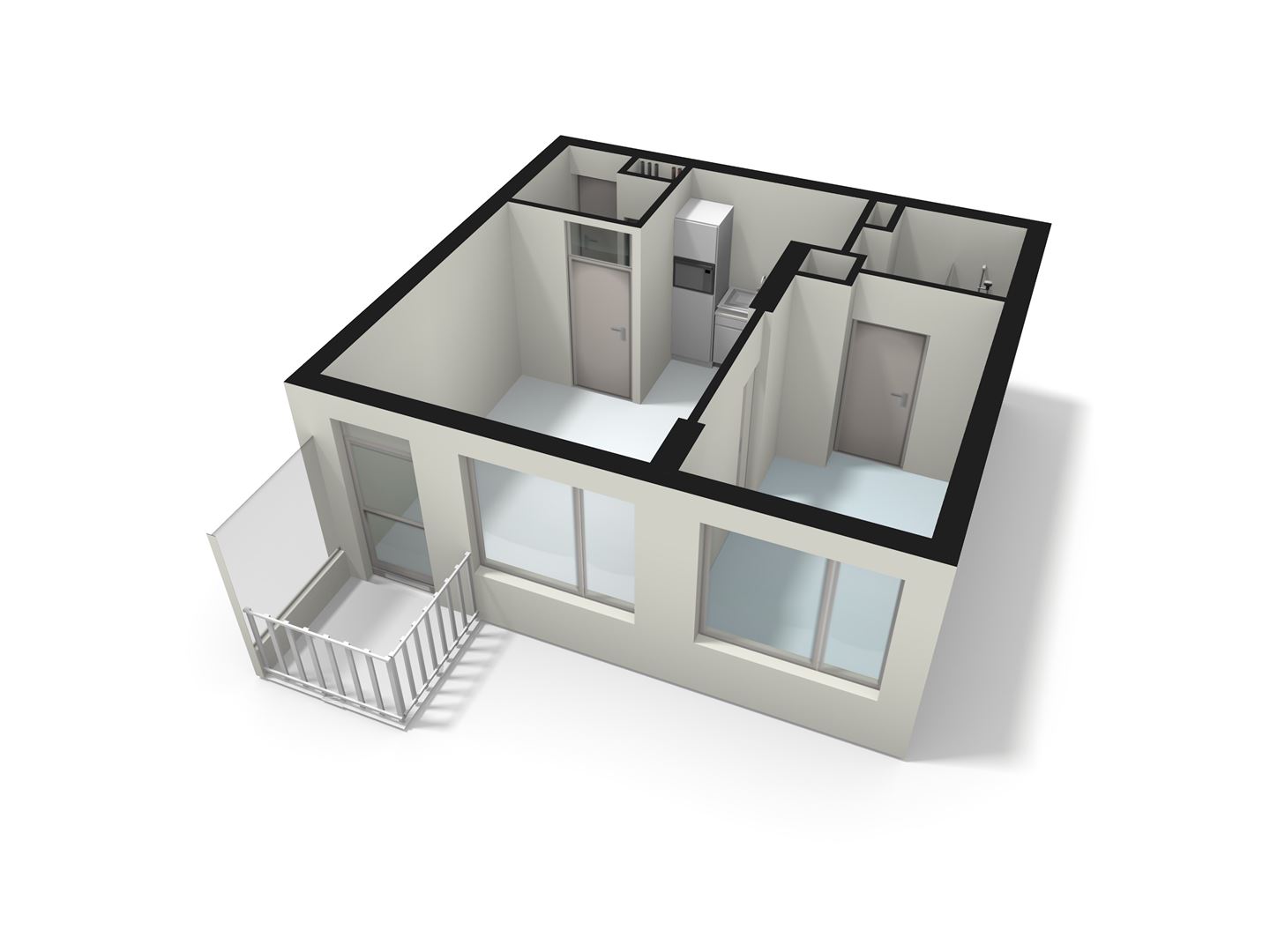 Te Huur 2 Kamer Appartement Van Nijenrodeweg In Amsterdam
