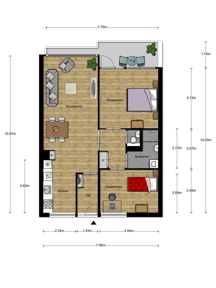 Te Huur 3 Kamer Appartement Jan Luykenlaan In Leiden