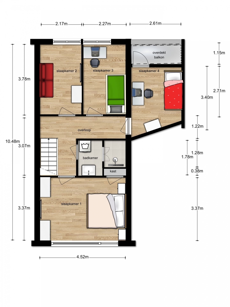 Te Huur 5 Kamer Appartement Jacob Cnodestraat In Den Bosch