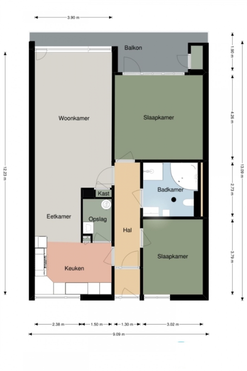 Te Huur 3 kamer Appartement Geessinkweg In Enschede