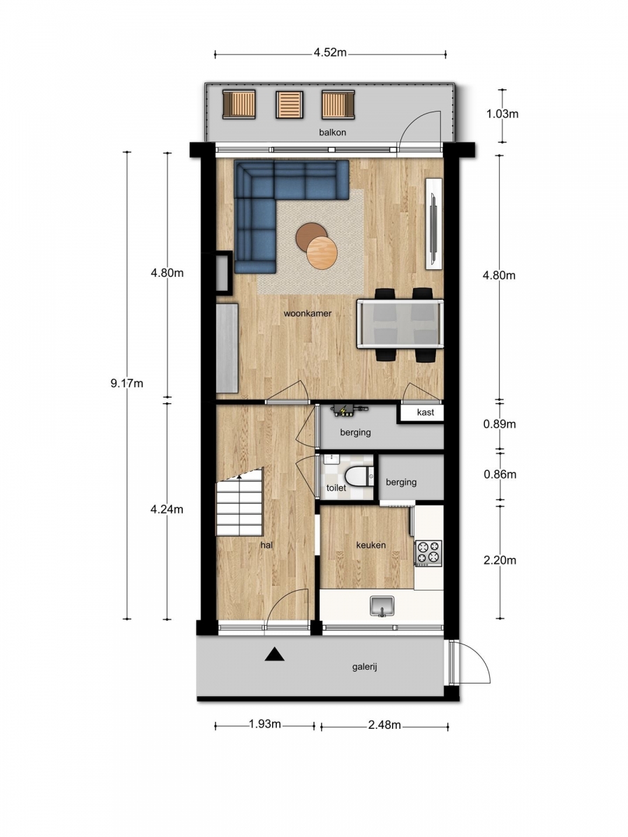 Te Huur 5 Kamer Appartement Jacob Cnodestraat In Den Bosch